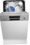Electrolux ESI 4610 ROX Mesin basuh pinggan mangkuk sempit terbina dalam sebahagiannya