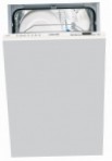 Indesit DISR 14B ماشین ظرفشویی باریک کاملا قابل جاسازی