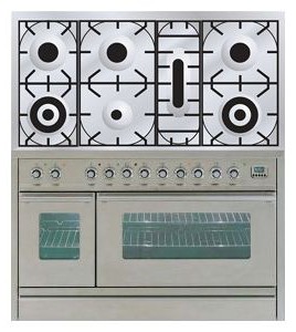 характеристики Кухонная плита ILVE PSW-1207-VG Stainless-Steel Фото