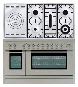характеристики Кухонная плита ILVE PSL-120S-VG Stainless-Steel Фото