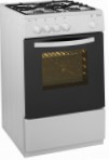 Vestel VC G55 W Fornuis, type oven: gas, type kookplaat: gas