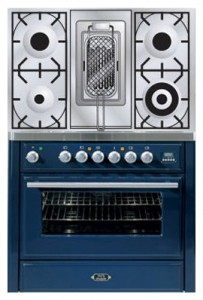Характеристики Кухонна плита ILVE MT-90RD-MP Blue фото