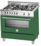 BERTAZZONI X90 5 MFE VE Кухонная плита, тип духового шкафа: электрическая, тип варочной панели: газовая
