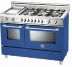 BERTAZZONI X122 6G MFE BL Кухонная плита, тип духового шкафа: электрическая, тип варочной панели: комбинированная