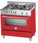 BERTAZZONI X90 5 MFE RO Кухонная плита, тип духового шкафа: электрическая, тип варочной панели: газовая