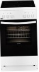 Zanussi ZCV 55001 WA Fornuis, type oven: elektrisch, type kookplaat: elektrisch