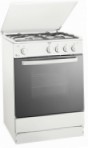 Zanussi ZCG 663 GW Kompor dapur, jenis oven: gas, jenis hob: gas