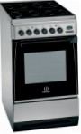 Indesit KN 3C76 A(X) Кухонна плита, тип духової шафи: електрична, тип вручений панелі: електрична