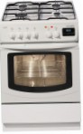 MasterCook KGE 7334 B Estufa de la cocina, tipo de horno: eléctrico, tipo de encimera: gas