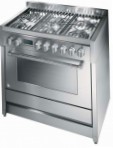 Steel Genesi G9F Kompor dapur, jenis oven: listrik, jenis hob: gas