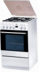 Mora MK 57329 FW Кухонна плита, тип духової шафи: електрична, тип вручений панелі: газова
