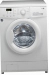 LG F-1056MD Tvättmaskin främre fristående, avtagbar klädsel för inbäddning
