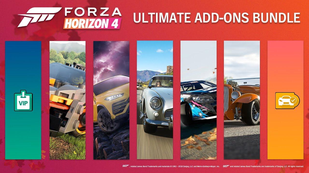 Forza Horizon 4 - Ultimate Add-Ons Bundle DLC EU XBOX One / Windows 10 CD Key, $39.85