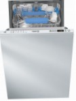 Indesit DISR 57M19 CA Mesin basuh pinggan mangkuk sempit terbina dalam sepenuhnya