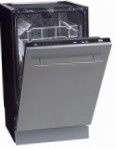 Exiteq EXDW-I401 Mesin pencuci piring sempit sepenuhnya dapat disematkan
