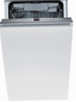 Bosch SPV 53N10 Mesin pencuci piring sempit sepenuhnya dapat disematkan