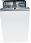 Bosch SPV 53N20 Mesin pencuci piring sempit sepenuhnya dapat disematkan