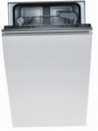 Bosch SPV 40E80 Mesin pencuci piring sempit sepenuhnya dapat disematkan