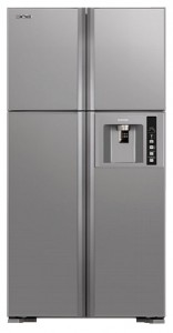 Charakteristik Kühlschrank Hitachi R-W662PU3INX Foto