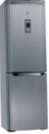 Indesit PBAA 34 NF X D Fridge refrigerator with freezer