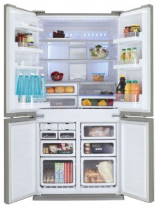 Charakteristik Kühlschrank Sharp SJ-FP97VST Foto