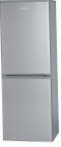 Bomann KG183 silver Frigo réfrigérateur avec congélateur