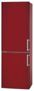 özellikleri Buzdolabı Bomann KG186 red fotoğraf