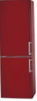 Bomann KG186 red Frigorífico geladeira com freezer