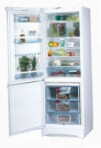 Vestfrost BKF 405 Silver Fridge refrigerator with freezer