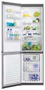 Charakteristik Kühlschrank Zanussi ZRB 38215 XA Foto