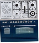 ILVE PN-120S-MP Blue Кухненската Печка, тип на фурна: електрически, вид котлони: газ