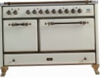 ILVE MCD-120S5-VG Antique white Komfyr, ovnstypen: gass, type komfyr: gass