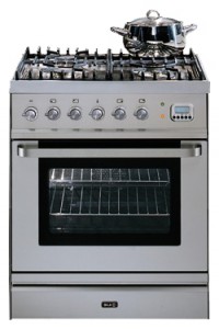 Characteristics Kitchen Stove ILVE T-60L-MP Stainless-Steel Photo