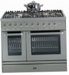 ILVE TD-906L-MP Stainless-Steel موقد المطبخ, نوع الفرن: كهربائي, نوع الموقد: غاز