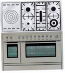 ILVE PSL-120S-VG Stainless-Steel Kitchen Stove, type of oven: gas, type of hob: gas