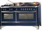 ILVE M-150F-MP Blue Кухненската Печка, тип на фурна: електрически, вид котлони: комбинирана