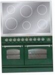 ILVE PDNI-100-MW Green Kitchen Stove, type of oven: electric, type of hob: electric