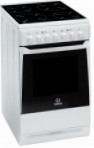 Indesit KN 3C11A (W) Кухонна плита, тип духової шафи: електрична, тип вручений панелі: електрична