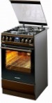 Kaiser HGE 50508 MKB Fogão de Cozinha, tipo de forno: elétrico, tipo de fogão: gás