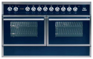 Характеристики Кухненската Печка ILVE QDC-120BW-MP Blue снимка
