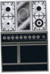 ILVE QDC-90V-MP Matt Dapur, jenis ketuhar: elektrik, jenis hob: digabungkan