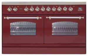 характеристики Кухонная плита ILVE PDN-120B-MP Red Фото