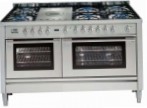 ILVE PL-150S-VG Stainless-Steel 厨房炉灶, 烘箱类型: 气体, 滚刀式: 气体