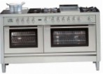 ILVE PL-150FS-VG Stainless-Steel Soba bucătărie, tipul de cuptor: gaz, Tip de plită: gaz