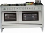 ILVE PL-150FR-VG Stainless-Steel Kompor dapur, jenis oven: gas, jenis hob: gabungan