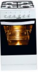 Hansa FCGW57203030 Virtuvės viryklė, tipo orkaitės: dujos, tipo kaitlentės: dujos