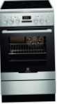 Electrolux EKC 54502 OX Kitchen Stove, type of oven: electric, type of hob: electric