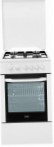 BEKO CSM 52021 DW Fornuis, type oven: elektrisch, type kookplaat: gas