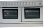 ILVE PDL-1207-MP Stainless-Steel Kitchen Stove, type of oven: electric, type of hob: gas