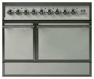 विशेषताएँ रसोई चूल्हा ILVE QDC-90-MP Antique white तस्वीर